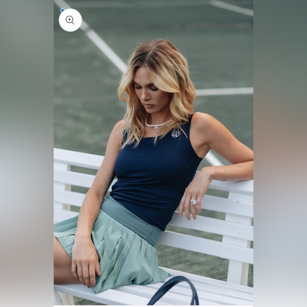 Pleated Court Skirt